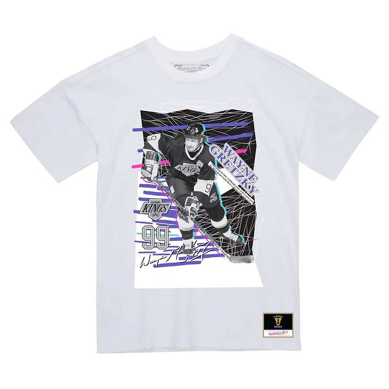 Mitchell Ness Wayne Gretzky Los Angeles Kings Streak T-Shirt