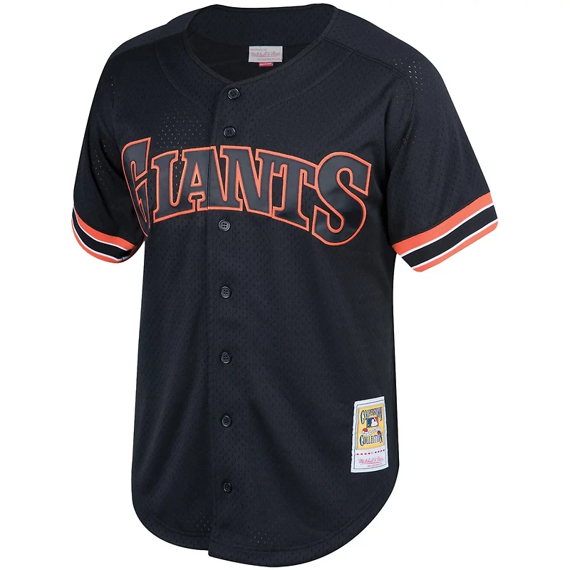 Mitchell  Ness Will Clark San Francisco Giants Cooperstown Collection Mesh Batting Practice Button-Up Jersey