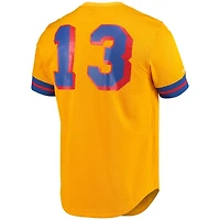 Mitchell  Ness Wilt Chamberlain San Francisco Warriors 1962 Mesh Name  Number T-Shirt