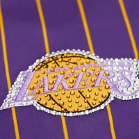 Mitchell  Ness x DANNIJO Magic Johnson Los Angeles Lakers Cropped Football Fashion Jersey