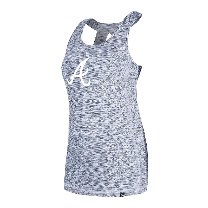 New Era Atlanta Braves Space Dye Keyhole Back Tank Top