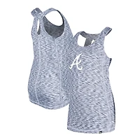 New Era Atlanta Braves Space Dye Keyhole Back Tank Top