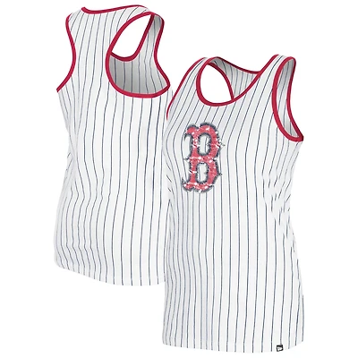 New Era Boston Red Sox Gameday Pinstripe Tank Top
