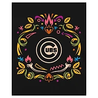 New Era Chicago Cubs Da de los Muertos V-Neck T-Shirt