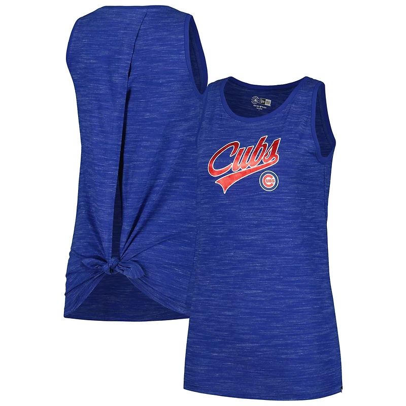 New Era Chicago Cubs Space-Dye Active Tank Top