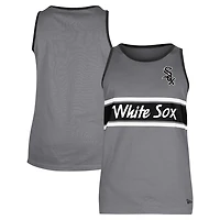 New Era Chicago Sox Jersey Ringer Tank Top
