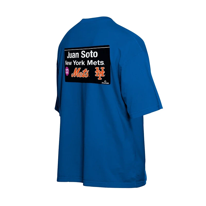 New Era Juan Soto York Mets Sign Player T-Shirt