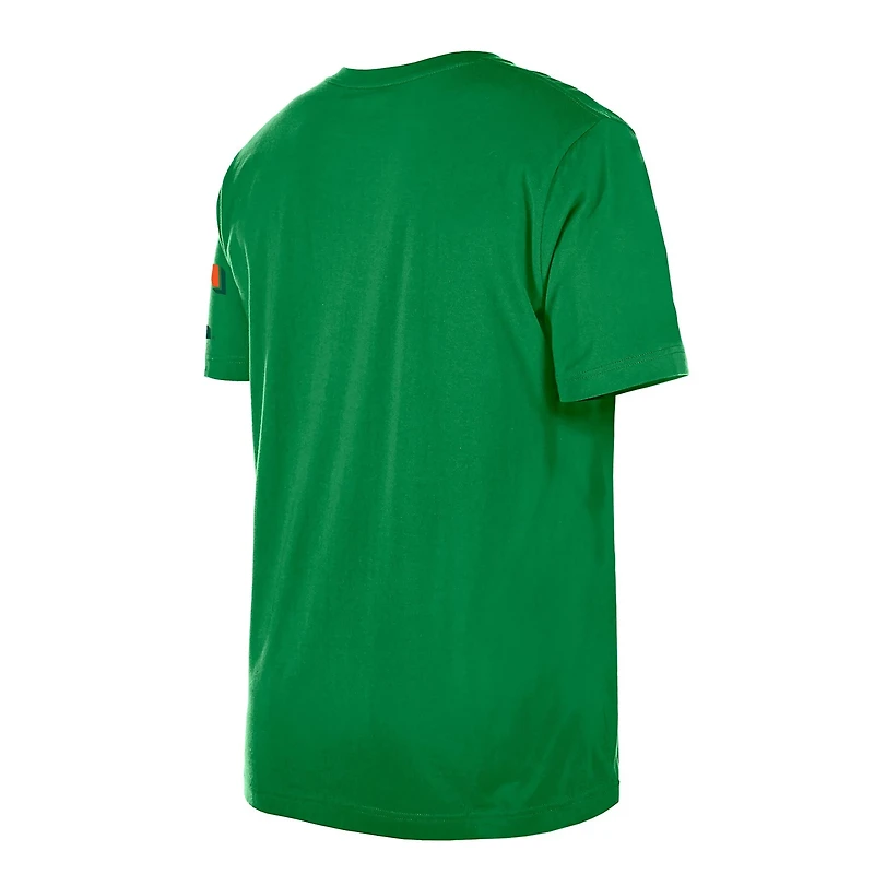 New Era Kelly Texas Rangers St Patrick's Day Shamrock Fill T-Shirt