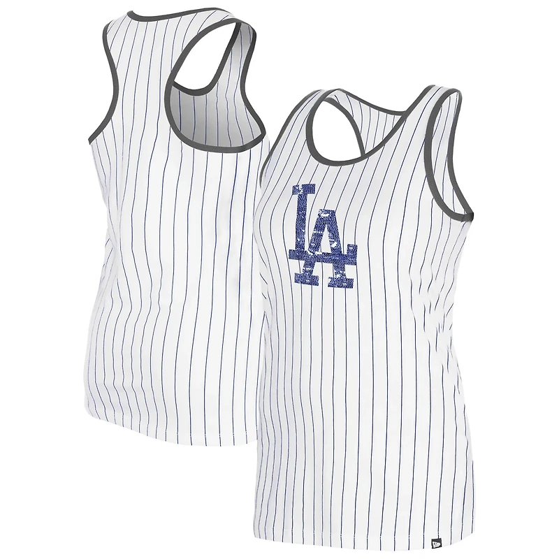 New Era Los Angeles Dodgers Gameday Pinstripe Tank Top