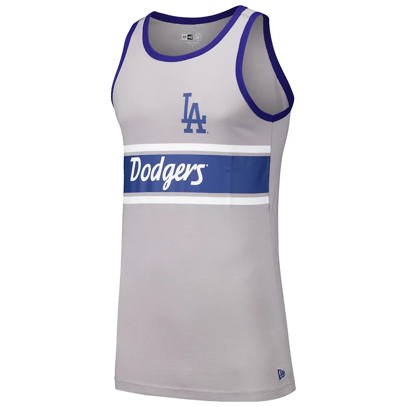 New Era Los Angeles Dodgers Jersey Ringer Tank Top