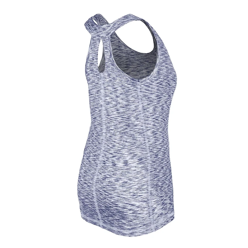 New Era Los Angeles Dodgers Space Dye Keyhole Back Tank Top