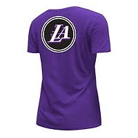 New Era Los Angeles Lakers 2022/23 City Edition V-Neck T-Shirt