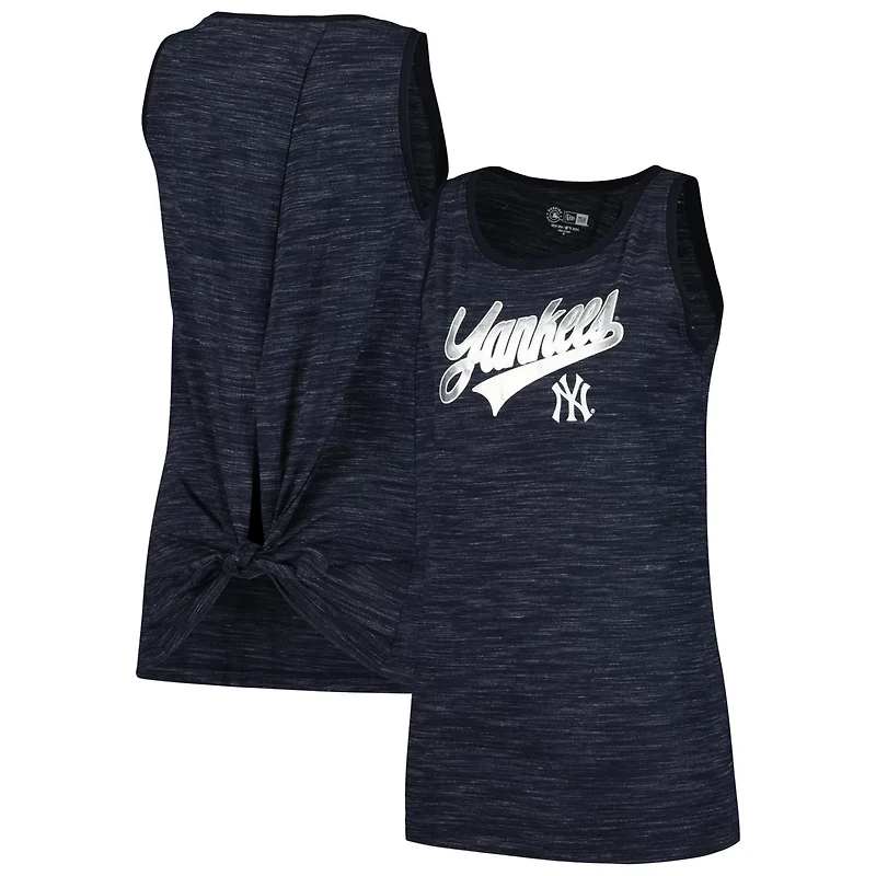 New Era York Yankees Space-Dye Active Tank Top