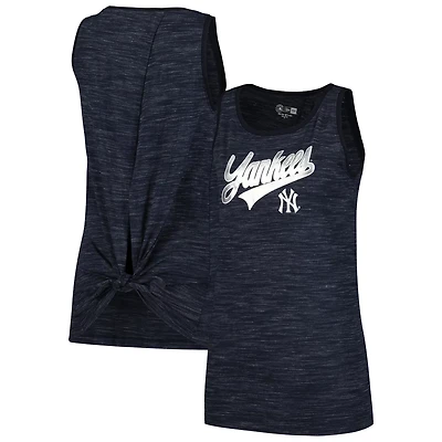 New Era York Yankees Space-Dye Active Tank Top