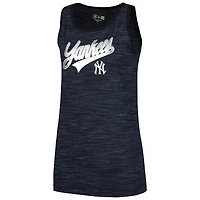 New Era York Yankees Space-Dye Active Tank Top