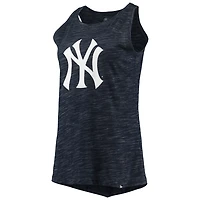New Era New York Yankees Space Dye Back-Knot Tank Top