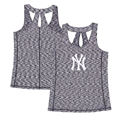 New Era York Yankees Space Dye Keyhole Back Tank Top