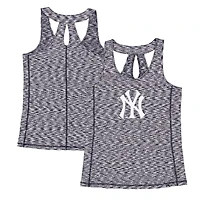 New Era York Yankees Space Dye Keyhole Back Tank Top