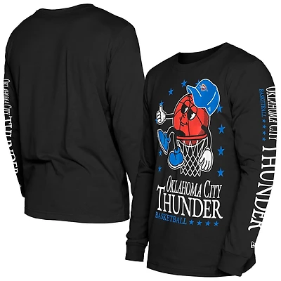 New Era Oklahoma City Thunder Old School Sport Long Sleeve T-Shirt