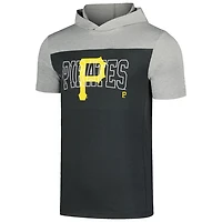 New Era Pittsburgh Pirates Active Brushed Hoodie T-Shirt