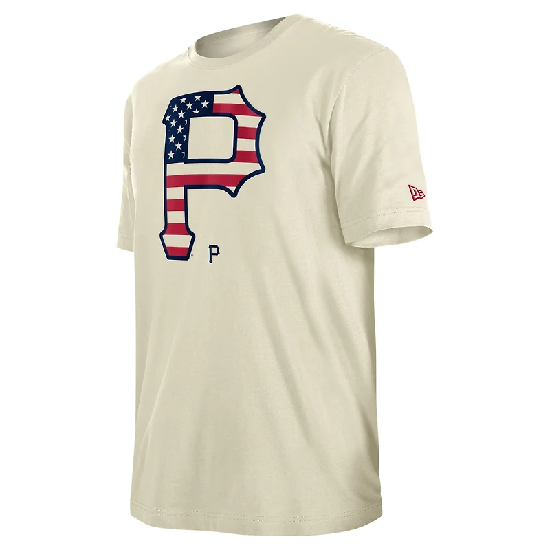 New Era Pittsburgh Pirates Americana Flag Fill T-Shirt