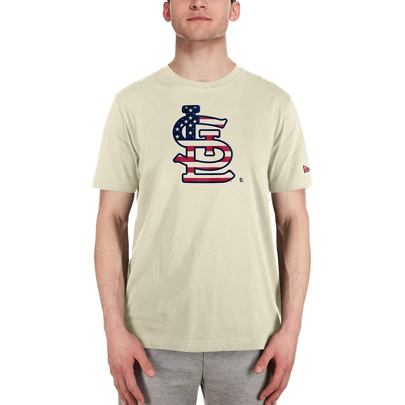 New Era St Louis Cardinals Americana Flag Fill T-Shirt