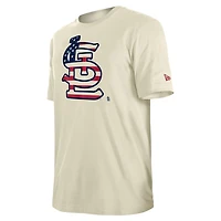 New Era St Louis Cardinals Americana Flag Fill T-Shirt