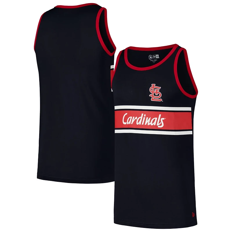 New Era St Louis Cardinals Jersey Ringer Tank Top