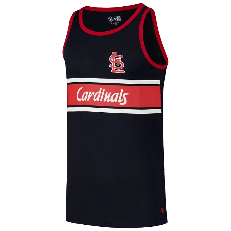 New Era St Louis Cardinals Jersey Ringer Tank Top