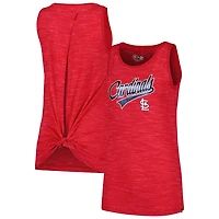 New Era St Louis Cardinals Space-Dye Active Tank Top