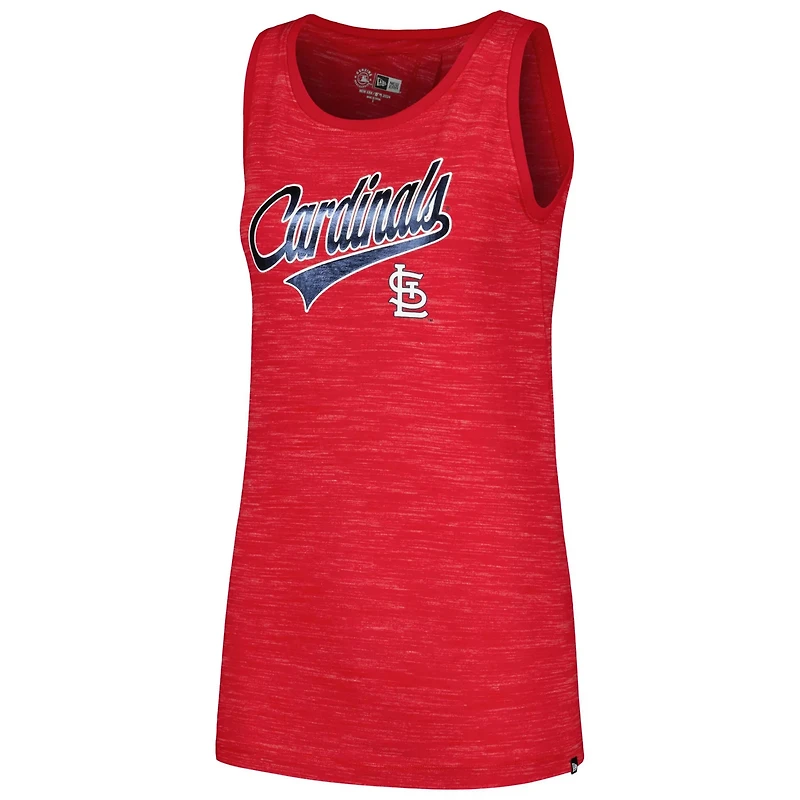 New Era St Louis Cardinals Space-Dye Active Tank Top