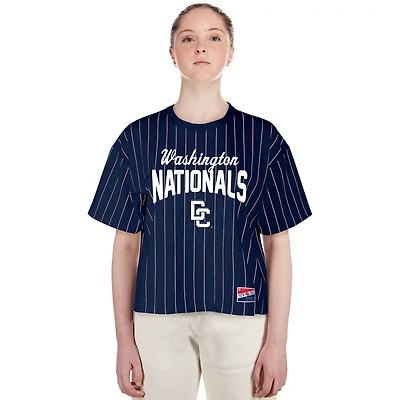 New Era Washington Nationals 2025 City Connect Pinstripe T-Shirt