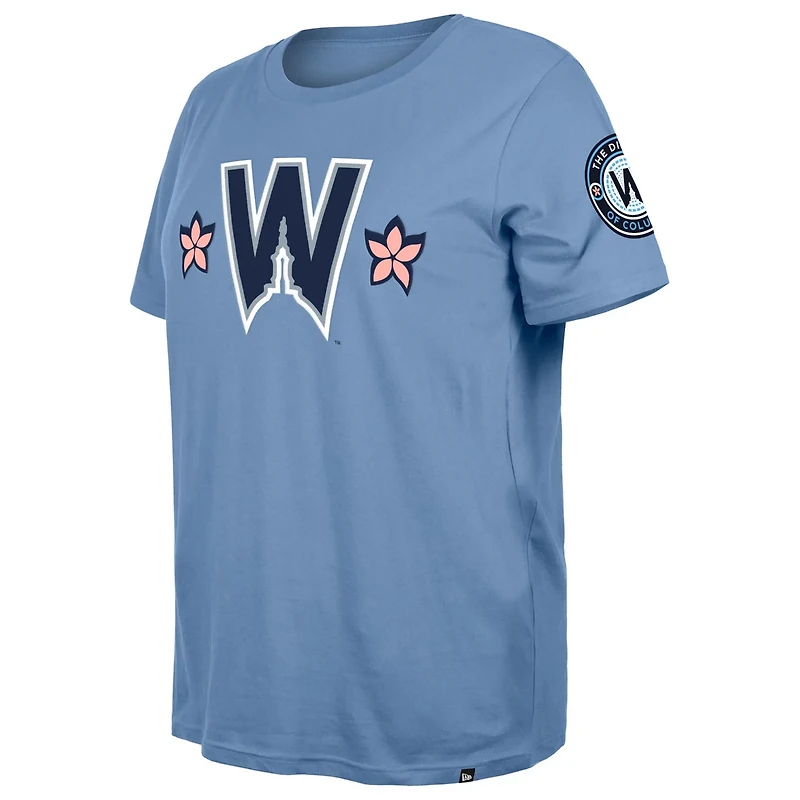 New Era Powder Washington Nationals 2025 City Connect Plus T-Shirt