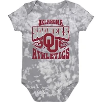 Newborn  Oklahoma Sooners Lil Rocker Tie-Dye Bodysuit