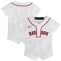 Newborn Nike Boston Red Sox Home Replica Romper Jersey
