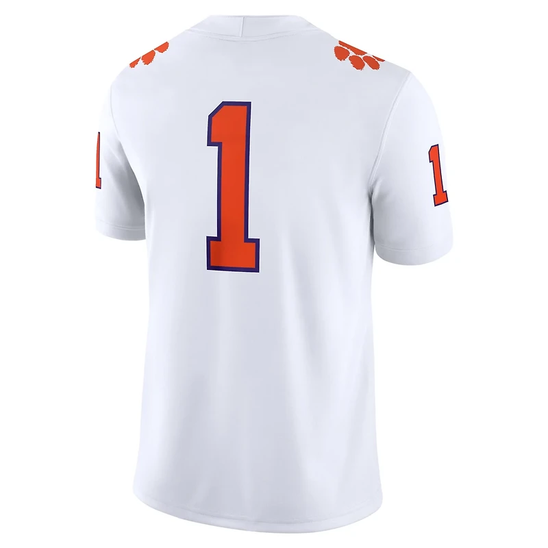 Nike 1 Clemson Tigers Game Jersey