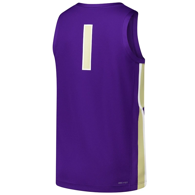 Nike 1 James Madison Dukes Replica Basketball Jersey
