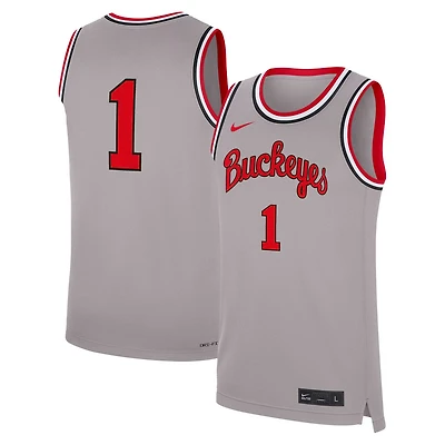 Nike 1 Ohio State Buckeyes Alternate Replica Basketball Jersey