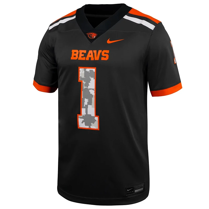 Nike 1 Oregon State Beavers Untouchable Replica Football Jersey