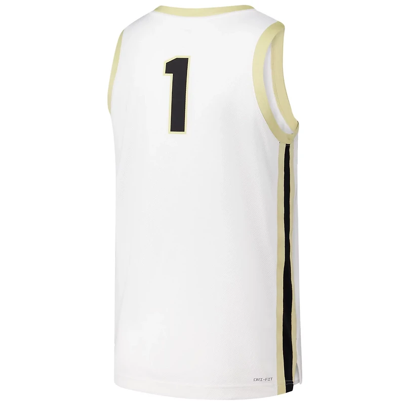 Nike 1 Purdue Boilermakers Replica Basketball Jersey