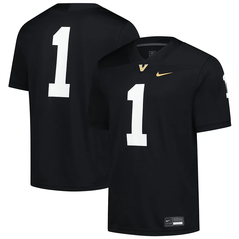 Nike 1 Vanderbilt Commodores Game Football Jersey