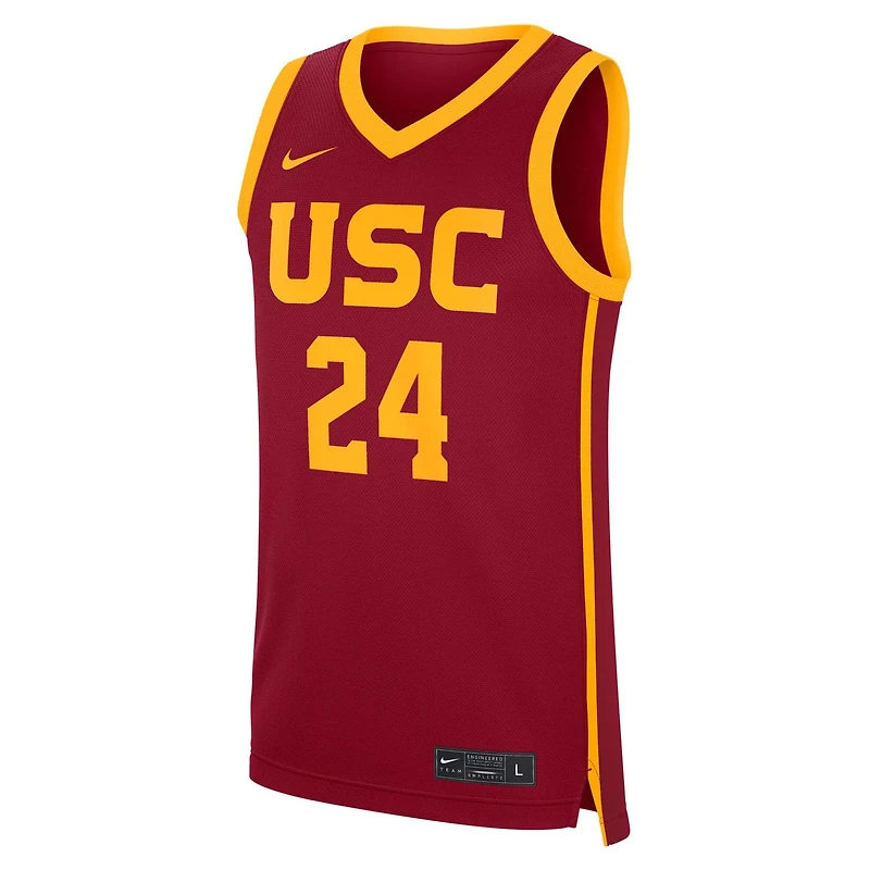 Nike 24 USC Trojans Road Replica Jersey
