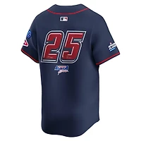 Nike 25 Atlanta Braves 2025 MLB Speedway Classic Alternate Limited Jersey