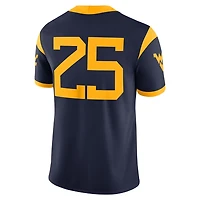 Nike 25 West Virginia Mountaineers Limited Home Game Jersey
