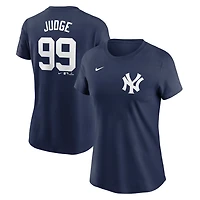 Nike Aaron Judge New York Yankees Fuse Name  Number T-Shirt