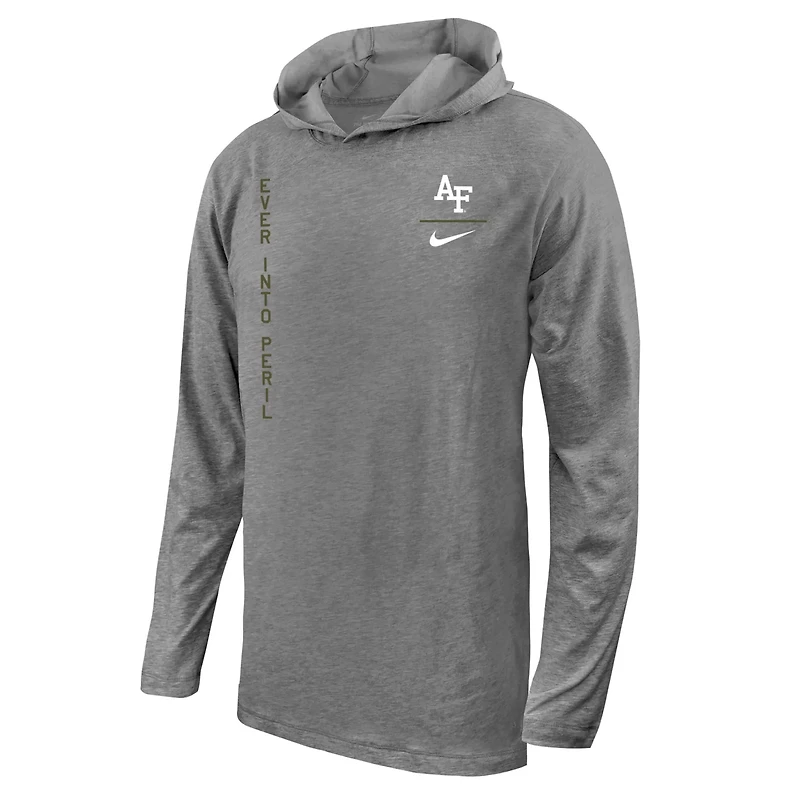 Nike Air Force Falcons Rivalry Pullover Long Sleeve Hoodie T-Shirt