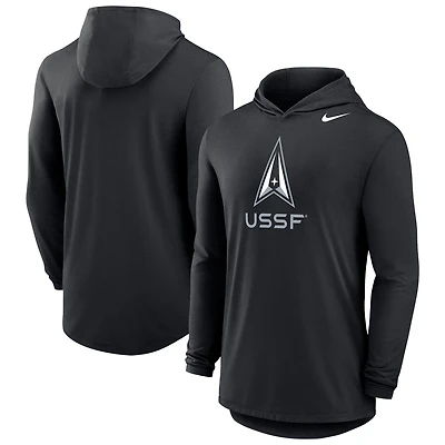 Nike Air Force Falcons Space Rivalry Long Sleeve Hoodie T-Shirt
