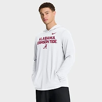 Nike Alabama Crimson Tide 2025 Sideline Dri-FIT Long Sleeve Hoodie T-Shirt