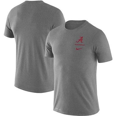 Nike Alabama Crimson Tide Logo Stack Legend Performance T-Shirt