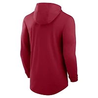 Nike Alabama Tide Legacy Tri-Blend Dri-FIT Long Sleeve Hoodie T-Shirt